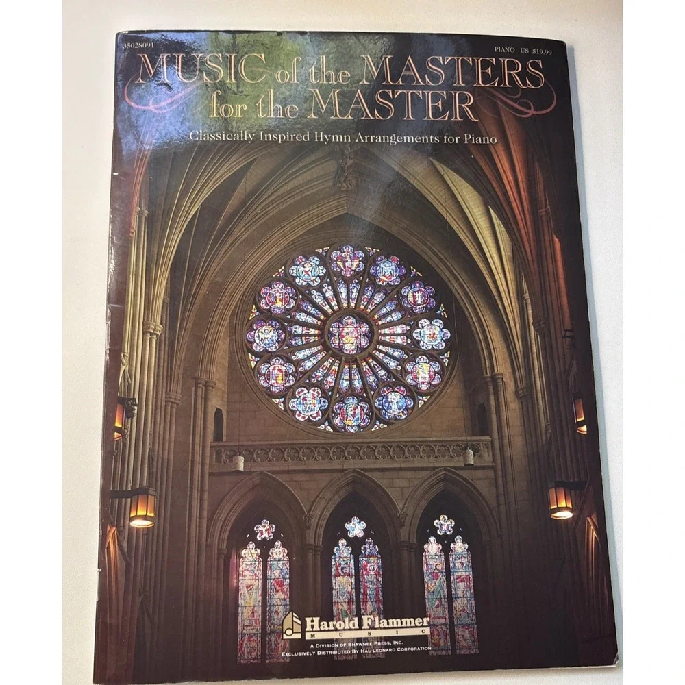 Music of the Masters for the Master Sheet Music Shawnee Sacred Book 035028091